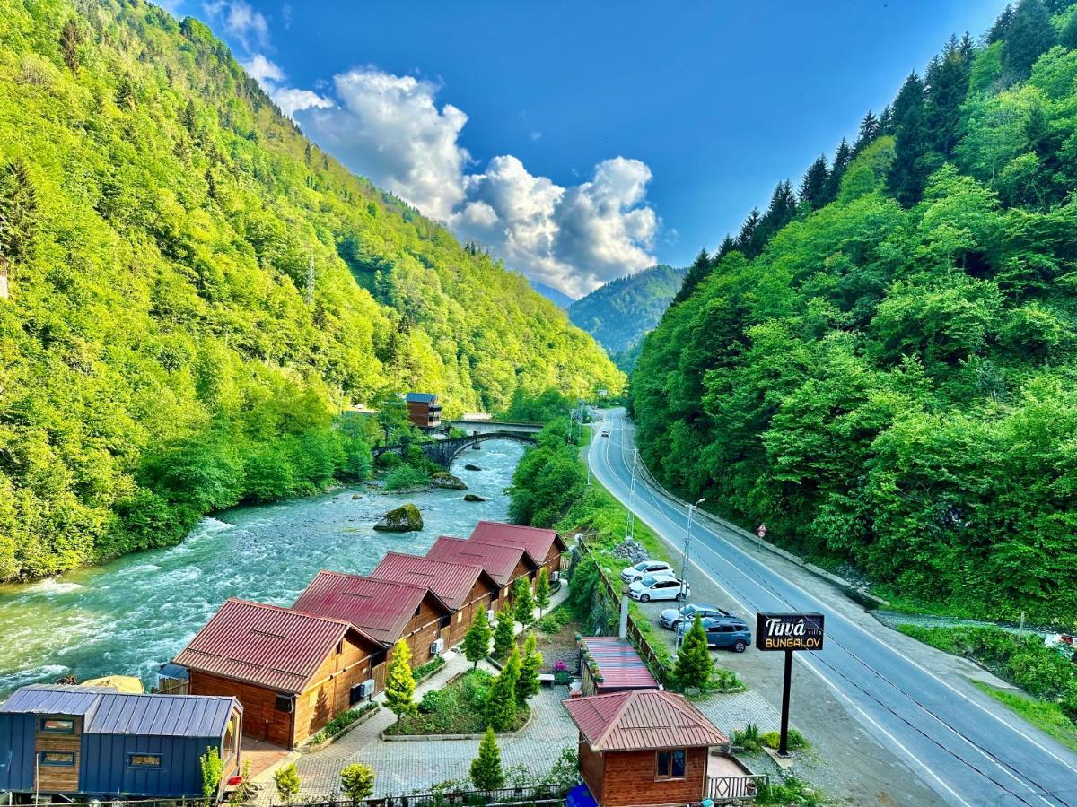 Tuva Villa Bungalov Çamlıhemşin Exterior foto